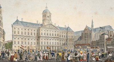 Street Scene by Belgian School