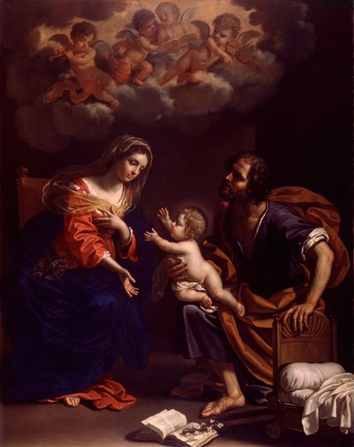 The Holy Family, 1682 by Benedetto Gennari
