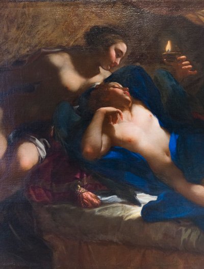 Love and Psyche (Detail) by Benedetto Luti