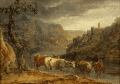 Landscape with Cattle by Benjamin Barker