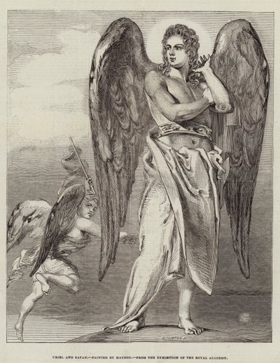 Uriel and Satan by Benjamin Haydon