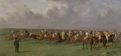 Silks and Satins of the Turf, 1865 by Benjamin Herring