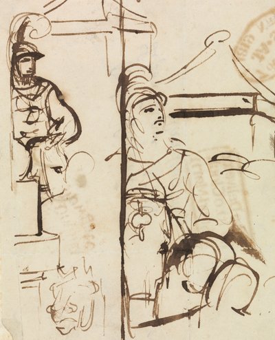 Compositional Study of Soldiers by Benjamin Robert Haydon