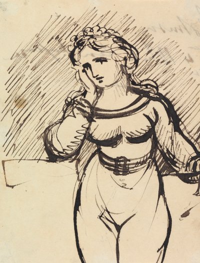 Figure Study of a Woman by Benjamin Robert Haydon