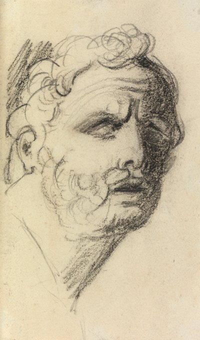 Portrait Study of a Man by Benjamin Robert Haydon