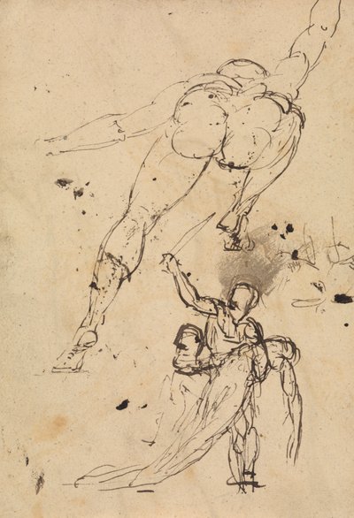 Study for Hercules and Persephone by Benjamin Robert Haydon