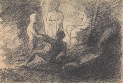 Study of Figures in a Cave by Benjamin Robert Haydon