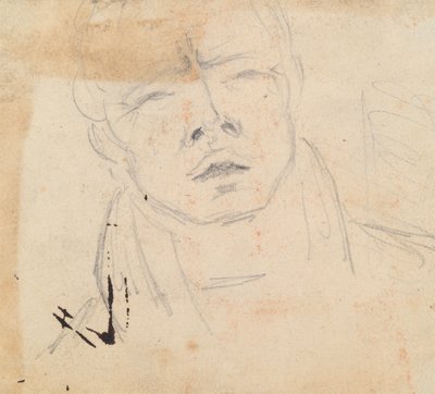 Study of a Man Sneezing by Benjamin Robert Haydon