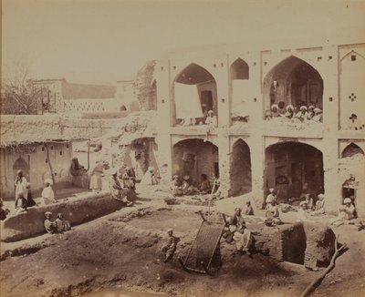 Street scene, Kandahar by Benjamin Simpson