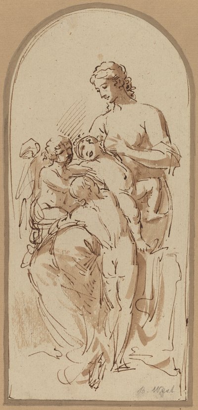 Charity by Benjamin West