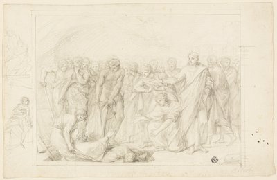 Death of Ananias by Benjamin West