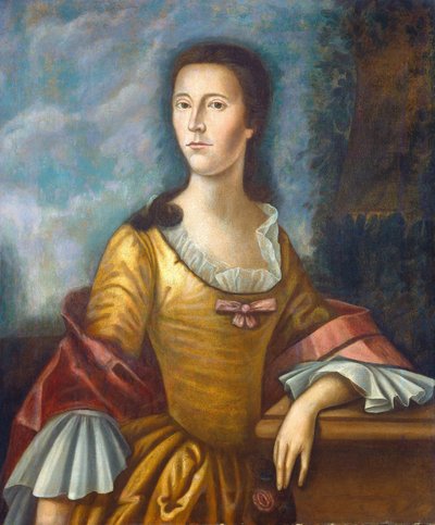 Mary Bethel Boude, Mrs. Samuel Boude by Benjamin West