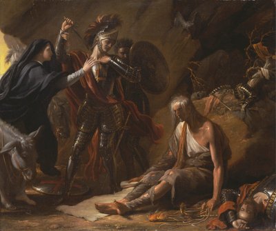 The Cave of Despair by Benjamin West