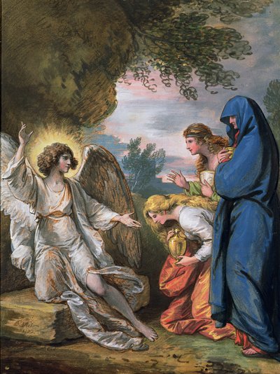 The Sepulchre by Benjamin West