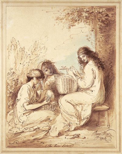 The Three Sisters by Benjamin West