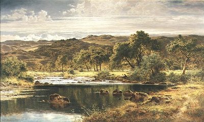 A Bright Afternoon, North Wales by Benjamin Williams Leader