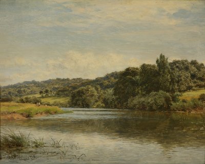 Afternoon on the Thames, 1903 by Benjamin Williams Leader