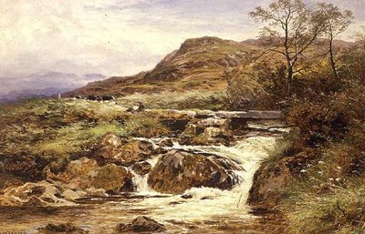 Summertime near Dolgelly, North Wales by Benjamin Williams Leader