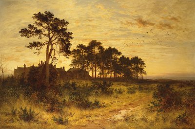 The Silent Evening Hour by Benjamin Williams Leader
