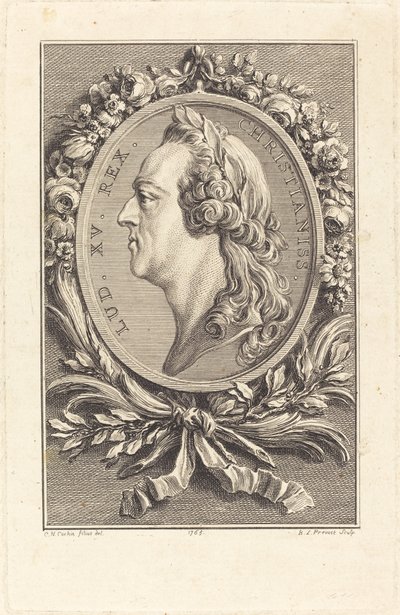Louis XV, 1765 by Benoit Louis Prevost