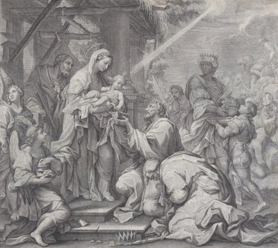 The Adoration of the Magi, 1714-24 by Benoît Farjat