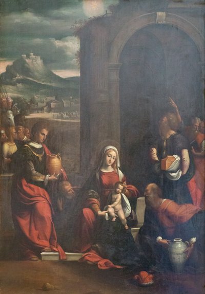 Adoration of the Magi by Benvenuto Tisi da Garofalo