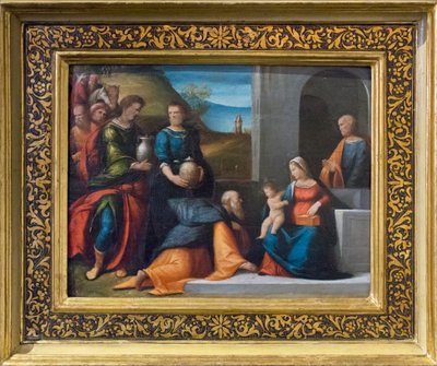 Adoration of the Magi by Benvenuto Tisi da Garofalo