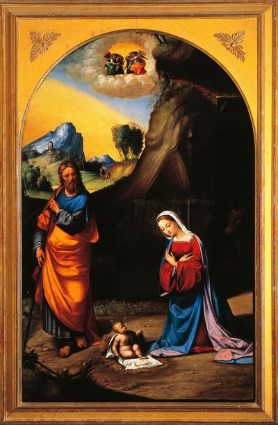 Nativity by Benvenuto Garofalo by Benvenuto Tisi da Garofalo