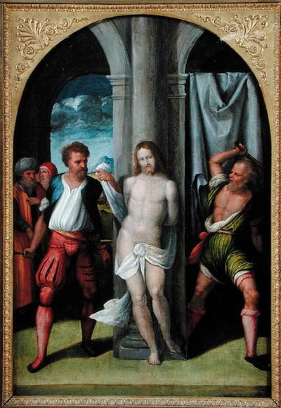 The Flagellation of Christ by Benvenuto Tisi da Garofalo