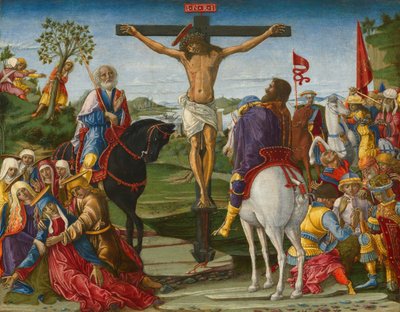 The Crucifixion, probably 1491 by Benvenuto di Giovanni