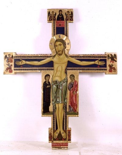 Crucifix by Berlinghiero Berlinghieri