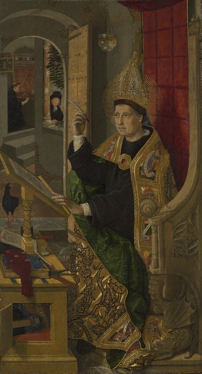 Saint Augustine, 1477-85 by Bermejo