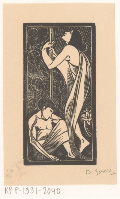 Night by Bernard Essers (signed by artist)