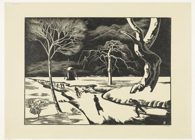 Winter Scene, Folio by Bernard Essers