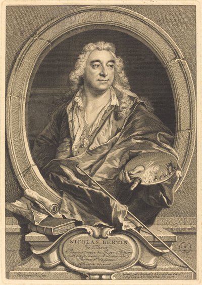 Nicholas Bertin by Bernard Lépicié after Jean François Delyen