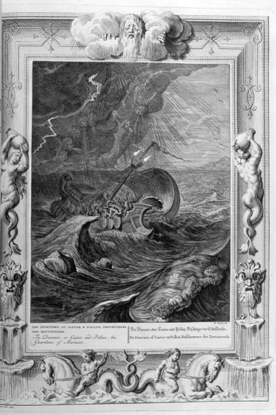 Castor and Pollux by Bernard Picart