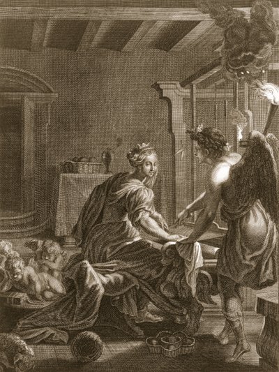 Penelope at Her Loom by Bernard Picart