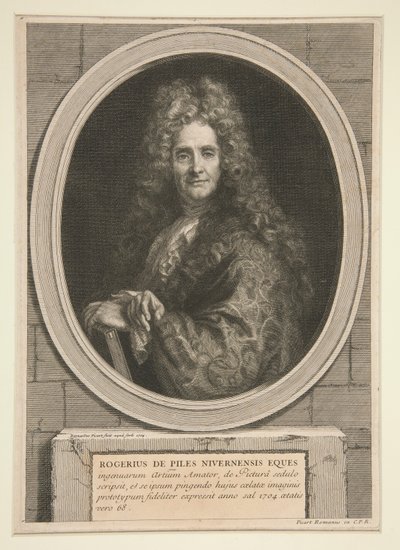 Portrait of Roger de Piles by Bernard Picart
