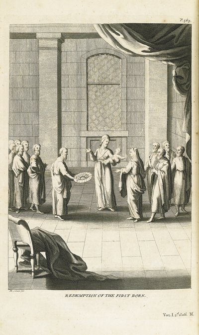 Redemption of the Firstborn Son, 1735-1739 by Bernard Picart