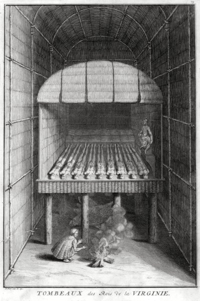 Tombs of the Virginian Kings by Bernard Picart