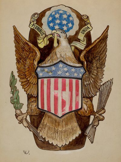 Eagle Emblem by Bernard Westmacott