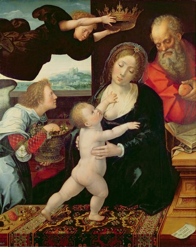 The Holy Family by Bernard van Orley