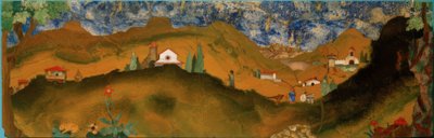 Tuscan Landscape by Bernardino Barbatelli