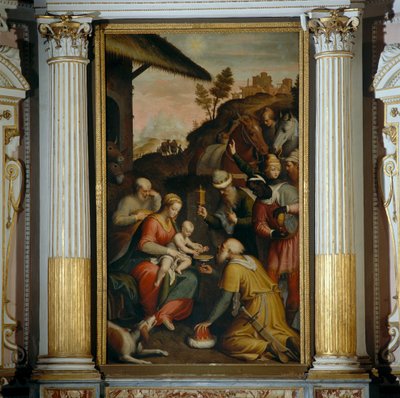 The Adoration of the Magi by Bernardino Campi