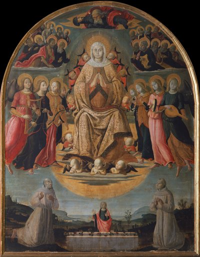 Assumption of the Virgin by Bernardino Fungai