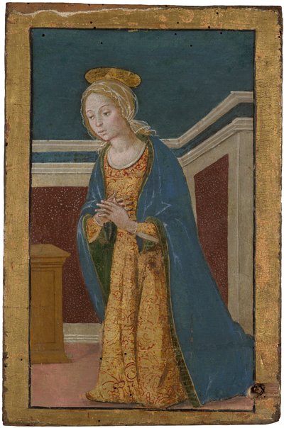 Virgin Annunciate by Bernardino Fungai