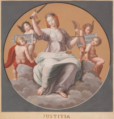Justice (Stanze della Segnatura) by Bernardino Nocchi