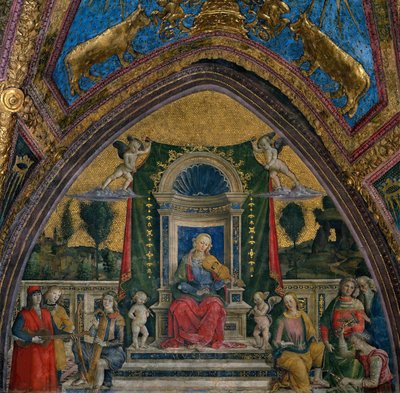 The Music by Bernardino Pinturicchio
