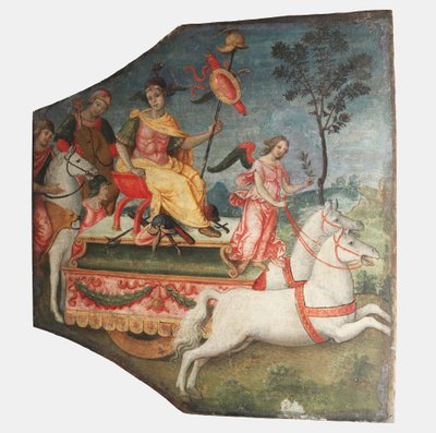 Triumph of a Warrior by Bernardino Pinturicchio
