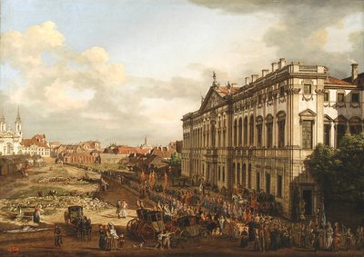 The Commonwealth Palace (Krasiski Palace) by Bernardo Bellotto